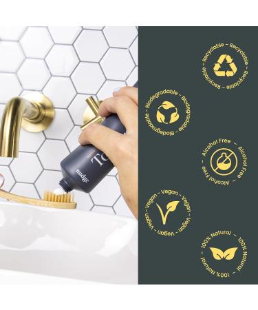 Nudge Nano Hydroxyapatite Toothpaste - Fluoride-Free Enamel Protection & Whitening SLS-Free Natural Mint 4 oz for Sensitive Teeth & Dry Mouth | International Shipping Available - Buy Online on GoSupps.com