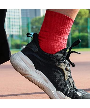 Sports Tape for Athletes - Non-Sticky Easy to Tear First Aid Injury Wrap for Fingers Ankles and Wrists - 1.97in x 14.75ft - Red - Buy Online on GoSupps.com