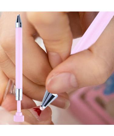 Nail Drill - Manicure Art Drill Rhinestone Dotting Pencil - Rhinestone Design Nail Drill Tool Lightweight Dotting Nail Tool for Home Travel Business Trip Pink - Buy Online on GoSupps.com