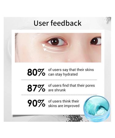 Lanbena Hyaluronic Acid Hydra-Gel Eye Mask - Collagen Eye Patches for Dark Circles & Eye Bags - Moisturizing Skin Care Gel (New Packaging) - Buy Online on GoSupps.com