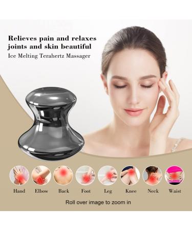 Terahertz Mushroom Gua Sha Facial Tool Set for Spa Relaxation and Meditation - Buy Online on GoSupps.com