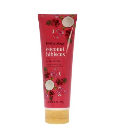 Bodycology Coconut Hibiscus Moisturizing Body Cream - 8 Oz Coconut Hibiscus 8 Ounce (Pack of 1) - Buy Online on GoSupps.com