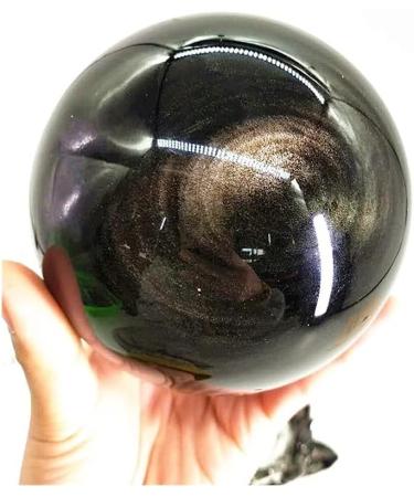 Collection Natural Obsidian Cat Eye Balls Reiki Healing Feng Shui Decorative Gemstone Balls - Buy Online on GoSupps.com
