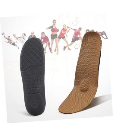 Hemoton Plantar Fasciitis Arch Support Insoles - 2 Pairs for Women's Sneakers, Running Shoes - Unisex Shoe Pads for Plantar Fasciitis Relief - Elastic and Comfortable Miss Orthotics - 25.5X8.2X2.3cm - Buy Online on GoSupps.com
