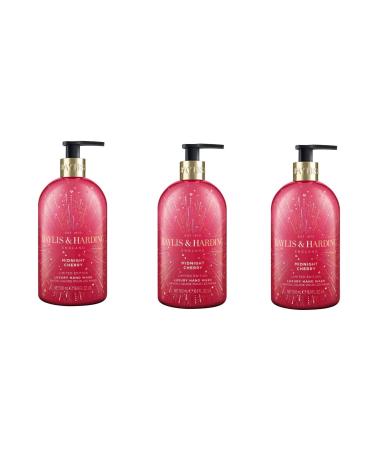 Baylis & Harding Baylis & Harding Midnight Cherry 3-Pack 500ml Hand Soap Bottles