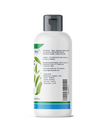 Organic Green Tea Extract Cosmetic Grade for DIY Skincare Serums Creams Lotions & Masks Soothing EGCG-Rich Botanical Ingredient for Face & Body Formulations - Alcohol Free 4 Fl Oz (Pack of 1) - Buy Online on GoSupps.com