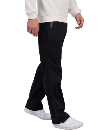 Fit Space Golf Climastorm Waterproof Rain Pants - Black Pro Medium | 20K Lightweight Performance Sporty Trousers - Buy Online on GoSupps.com