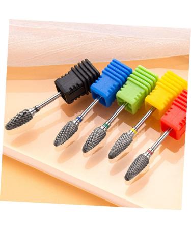 CRILSTYLEO Nail Polisher Cuticle Nail Bit Cuticle Drill Bits for Nails Nail Sanding Drill Bits Portable Manicure Polish Tools Multi-functional Nail Bits Manicure Polishing Heads Polishing Bit 7x1.3cm As Shown 1 - Buy Online on GoSupps.com