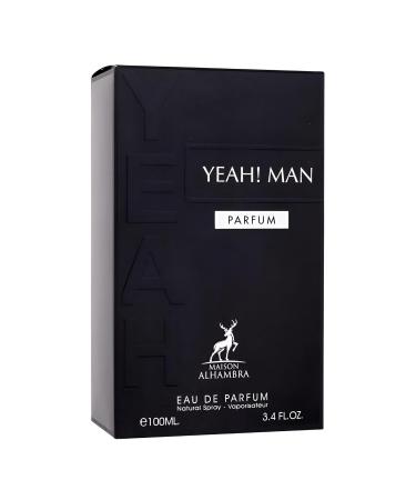 Maison Alhambra Yeah! Man Parfum for Men Eau de Parfum Spray 3.4 Ounce / 100 ml Citrus Fresh Spicy Fruity Vanilla 3.4 Fl Oz (Pack of 1) - Buy Online on GoSupps.com