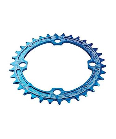 Race Face Narrow Wide Single Chainring 104 x 30T Blue