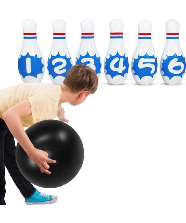 Giant Inflatable Bowling Game Set - Fun for Kids and Adults | Indoor & Outdoor Party Game for Birthday Parties and Family Entertainment - SUNSHINEMALL - Buy Online on GoSupps.com