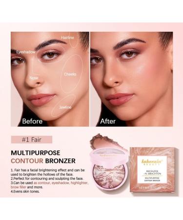 baked powder foundation primer or fixing powder for makeup blush color corrector baked face brightener hair contour highlighter filler powder - Buy Online on GoSupps.com