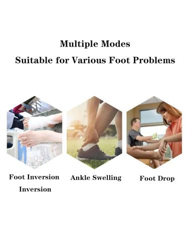 SFKLYU Foot Drop Orthotic Brace - Ankle Foot Orthosis Splint for Stroke & Drop Foot Support - Walking with Shoe - Left Size M - Buy Online on GoSupps.com
