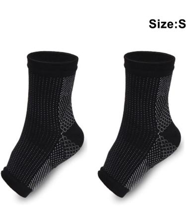 Rosixehird Plantar Fasciitis Compression Socks - Ankle Support & Achilles Tendon Relief - Black - Buy Online on GoSupps.com