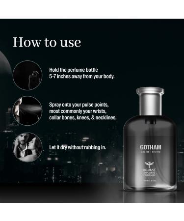 Gotham Perfume for Men 100ml - Buy Online on GoSupps.com
