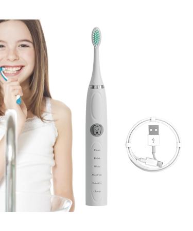 Virtcoy Electric Travel Toothbrush - Portable Soft Bristle Toothbrush | Perfect Birthday Gift for Boys Girls & Men - Buy Online on GoSupps.com