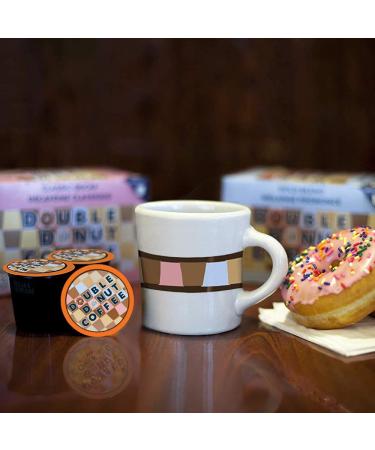 Double Donut Decaf French Vanilla Coffee Pods - 24 Count Medium Roast Single Serve Flavored Pods for Keurig - Decaf Vanilla K Cup Brewers - Pack of 1 - Buy Online on GoSupps.com