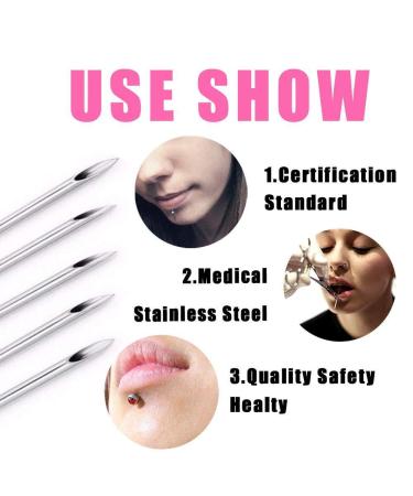 100pcs CINRA Assorted Size Body Piercing Needles - Professional Tattoo Supply - Buy Online on GoSupps.com