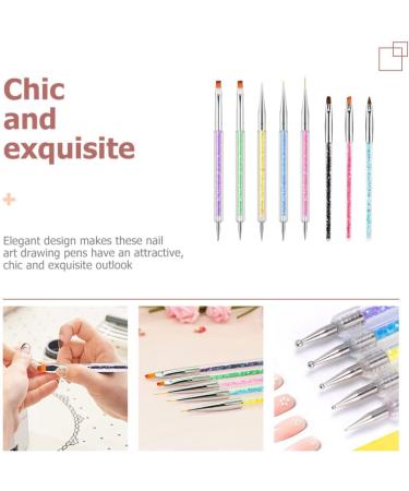 Beavorty 3 Sets Nail Pen Professional Nail Tools Nail Tools for Nail Art Gel for Nails 3d Nail Gel Nail Accessories Dotting Supply Wear-resistant Nail Tools 3d Gel Abs Drilling Pull Wire - Buy Online on GoSupps.com