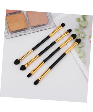 FOMIYES 100 Pcs Double Ended Eyeshadow Brush Eye Shadow Makeup Brush Small Eyeshadow Brush Eyeshadow Makeup Brush Precision Eyeshadow Brush Eye Makeup Brush Eyeshadow Brush for Women 12.50X0.50X0.50CMx5pcs Goldenx5pcs - Buy Online on GoSupps.com