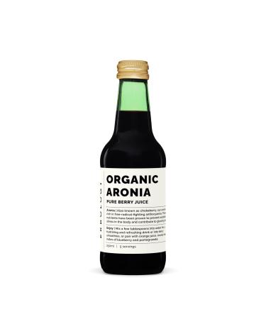 Jus d'Aronia Bio 250ml - 100% Aronia - Riche en Anthocyanes - Pour une Belle Peau