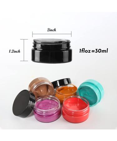 Longan Craft Chalk Paste Paint Set - 14 Jars with 6 Mini Squeegees for Silk Screen Stencils - Screen Printing Ink Reusable Kit - Ideal for Chalkboard, Wood, Fabric Decoration - Buy Online on GoSupps.com