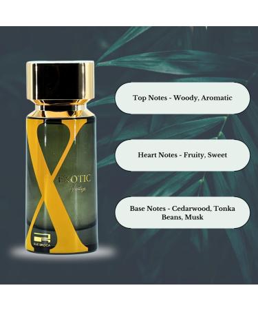 Exotic Heritage Pour Homme EDP Spray 100ML (3.4OZ) Woody Fruity Aromatic Designer Perfumes. 3.4 Fl Oz (Pack of 1) Exotic Heritage Spray - Buy Online on GoSupps.com