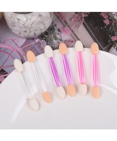 FOMIYES 50pcs Two-color Eyeshadow Brush Beauty Sponges Eyeliner Wands Double-head Brush Woman Lip Brush Mix - Buy Online on GoSupps.com