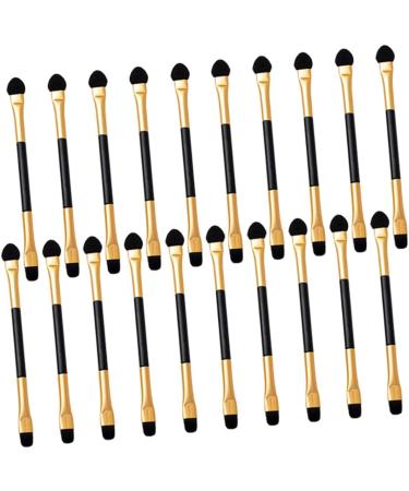 Beavorty 100 Pcs Double Ended Eyeshadow Brush Eye Brush for Eyeshadow Makeup Brush for Women Eyeshadow Makeup Brush Eyeshadow Brush for Women Eye Makeup Kit Eye Brush for Makeup 12.50X0.50X0.50CMx5pcs Goldenx5pcs - Buy Online on GoSupps.com