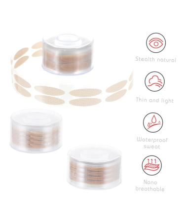 Angoily 3 Rolls Reel Double Eyelid Stickers Mesh Eyes Tapes Double Eyelid Tapes Beautiful Eyes Olives - Buy Online on GoSupps.com