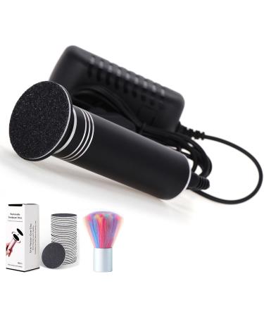Professional Electric Callus Remover for Feet - Adjustable Speed Foot Sander with 60 Sandpaper Discs for Cracked Skin - Ideal Pedicure Tool - Buy Online on GoSupps.com