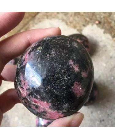 Natural Polished Gemstone Quartz Rhodonite Palm Stone Crystal Crystals Stones Decorate - (Color: Random 1pcs Size: 40-60mm) Stone Mineral Specimen - Buy Online on GoSupps.com