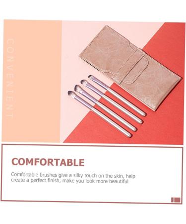 minkissy 4 Sets Eye Shadow Brush Set Face Makeup Brush Women Makeup Brush Eye Smudge Brush Cosmetics Brush Eyeshadow Applicators Brush for Makeup Artificial Fiber Miss Makeup Tools Portable - Buy Online on GoSupps.com