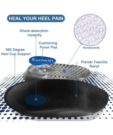 Plantar Fasciitis Relief Insoles & Heel Cups for Pain | Max Anti-Shock Arch Support for Men & Women - Buy Online on GoSupps.com