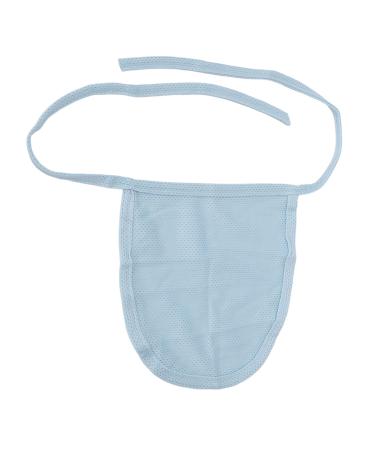 Trachenostomy-neck stoma protection ear stoma cover cotton single-layer dustproof ear ear trach cover shield trachea care accessories blue