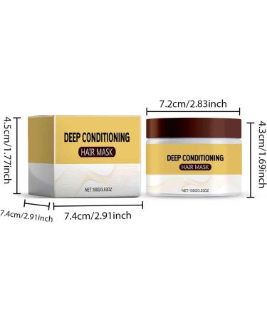 Luxurious Deep Conditioning Hair Mask Collagen Hair Mask Hydrating Nourishing Collagen Hair Conditioner for Dry Damaged Hair (3pc) - Buy Online on GoSupps.com