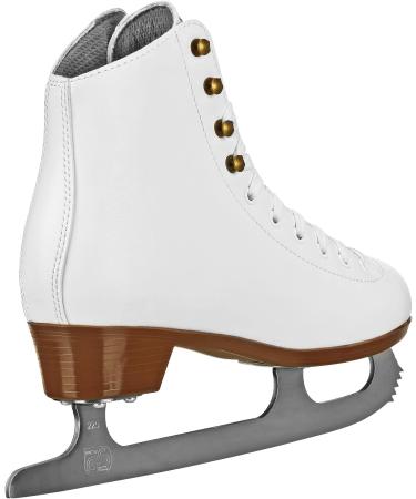Lake Placid Cascade Women's Figure Ice Skate - White, Size 9 - Buy Online on GoSupps.com