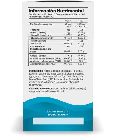 Nordic Naturals Ultimate Omega 1280 Mg 60 Count - Buy Online on GoSupps.com