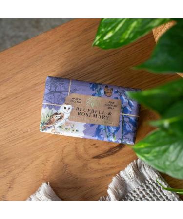 The English Soap Company The English Soap Company Bluebell & Rosemary Soap 190g