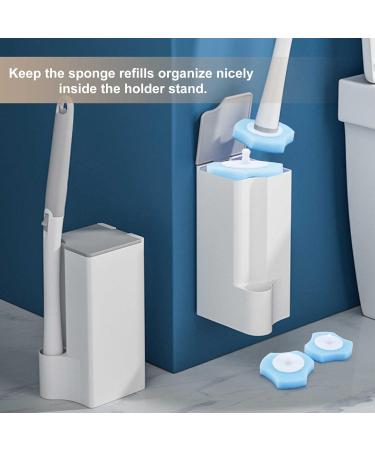 Dewedrt Disposable Toilet Cleaning System Disposable Toilet Flushable Refill Brush Flushable Refills - 60 Refills - Buy Online on GoSupps.com