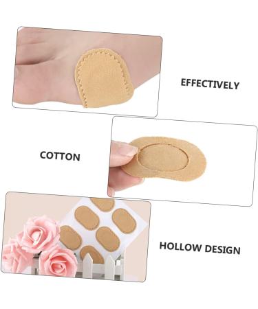 GLEAVI 3sheets Corn Stickers Shoe Heel Cushion Pads Corn Protector Prevention Pads Heel Protectors Adhesive Pads for Shoes Foot Care Protection Pad Cotton Feet Sticker - Buy Online on GoSupps.com