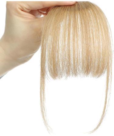 Generic Bang Extensions Clip Human Hair - French Bangs Clip on Hair Bangs Extensions Neat Bangs Hair Extension French Bangs Clip On Fake Bangs Fringe Stylish Fringe Hairpieces for Dinner Date gold - Buy Online on GoSupps.com
