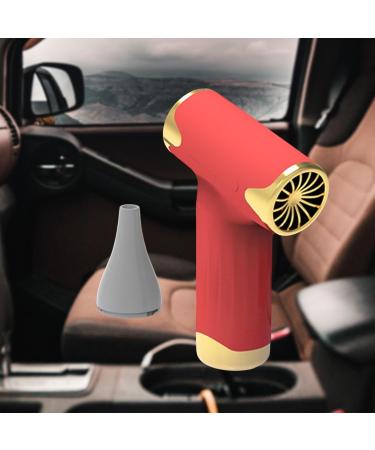 Luwecf Hair Dryer Hairdryer for Women Men Portable Hairdryer Cordless Hair Dryer for Festival Red - Buy Online on GoSupps.com