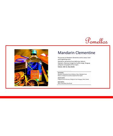 Pomellos Eau de Cologne by eeose (Mandarin Clementine 250ml) Mandarin Clementine 8.5 Fl Oz (Pack of 1) - Buy Online on GoSupps.com