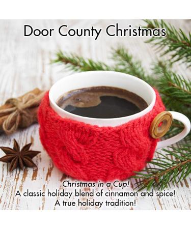Door County Coffee Holiday Flavored Gourmet Coffee Gift Set - 12 Full-Pot Bags - Buy Online on GoSupps.com