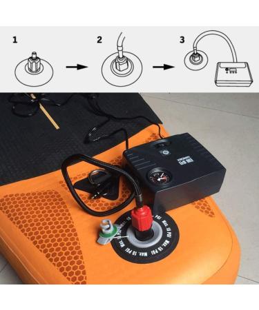 PeSandy Inflatable SUP Pump Adaptor | Multifunction Valve Adapter for Paddle Boards, Boats & Inflatables - Red - Buy Online on GoSupps.com
