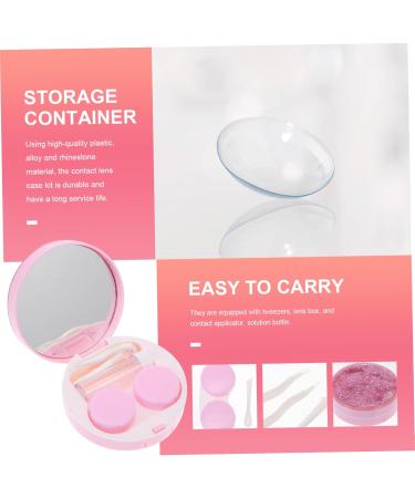 Shop Solustrie Contact Lens Organizer Case - Stylish Storage for Glitter & Colored Lenses | International Shipping Available - Buy Online on GoSupps.com