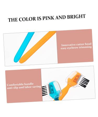 Lurrose 6th Eyebrow Scraper Kamm Hand Razor - Stainless Steel Eyebrow Shaper Knife for Precision Hair Removal - Buy Online on GoSupps.com