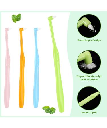 12 Pack Tuft Toothbrush - Soft Single Tuft Interdental Brush for Accurate Cleaning | Ideal for Sensitive Teeth - Buy Online on GoSupps.com