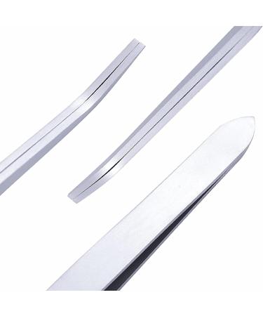 Multi-purpose Stainless Steel Nail Art Tweezers for Nail Art Cotton Ball Pincher Curved Forming Pliers for Nail Styling Nail Tools - Buy Online on GoSupps.com